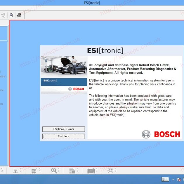 نرم افزار بانک اطلاعاتی بوش Bosch Esi Tronic V1 & V2