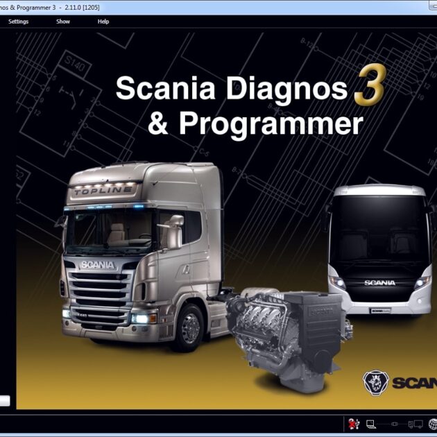 نرم افزار دیاگ اسکانیا Scania SDP3